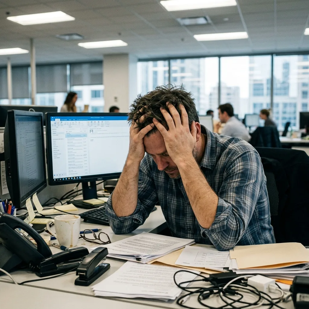 Crise no trabalho